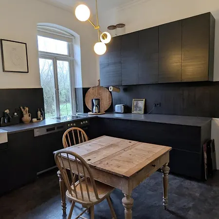 Vakantiehuis Jugendstilvilla Auf Altem Bauernhof